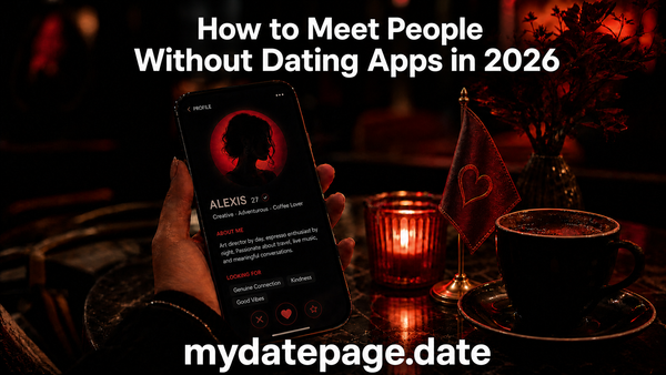How to Meet People Without Dating Apps in 2026 (When You're Sick of Swiping)